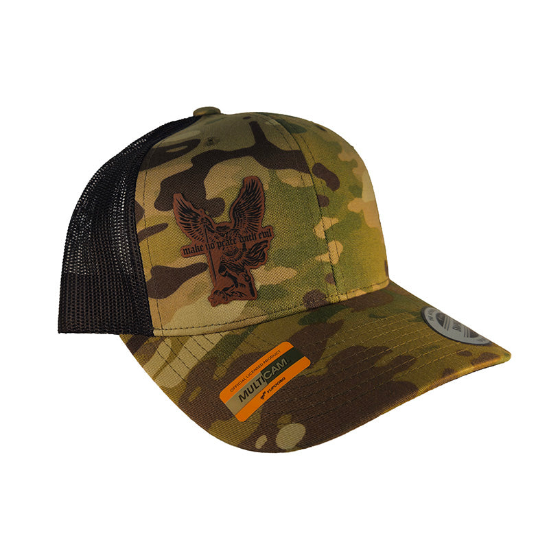 No Peace With Evil Green Multicam® - Patch Hat