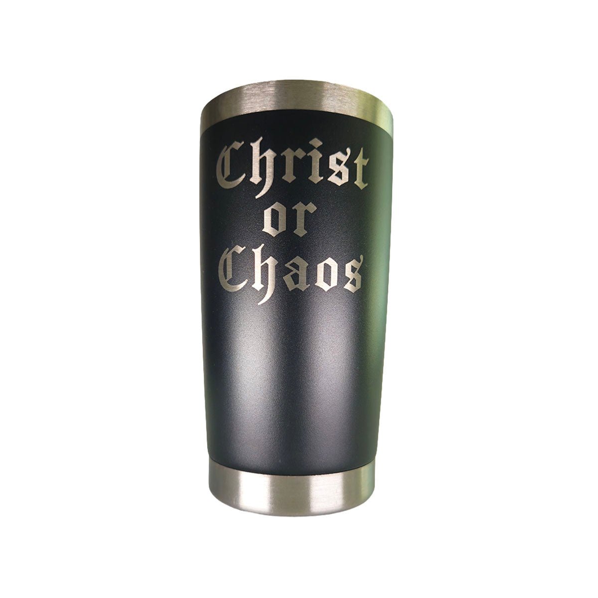 20oz tumbler - Christ or Chaos - 20oz - The Reformed Sage - reformed - reformed_gifts - christian_gifts