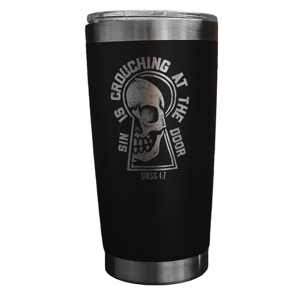 20oz tumbler - Crouching - 20oz - The Reformed Sage - reformed - reformed_gifts - christian_gifts