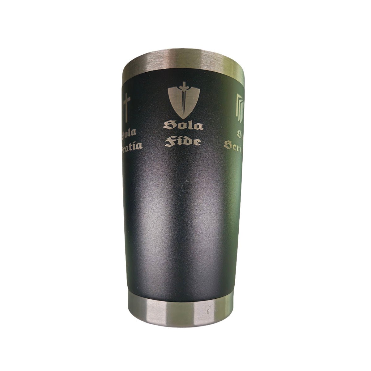 20oz tumbler - Five Sola Wrap - 20oz - The Reformed Sage - reformed - reformed_gifts - christian_gifts