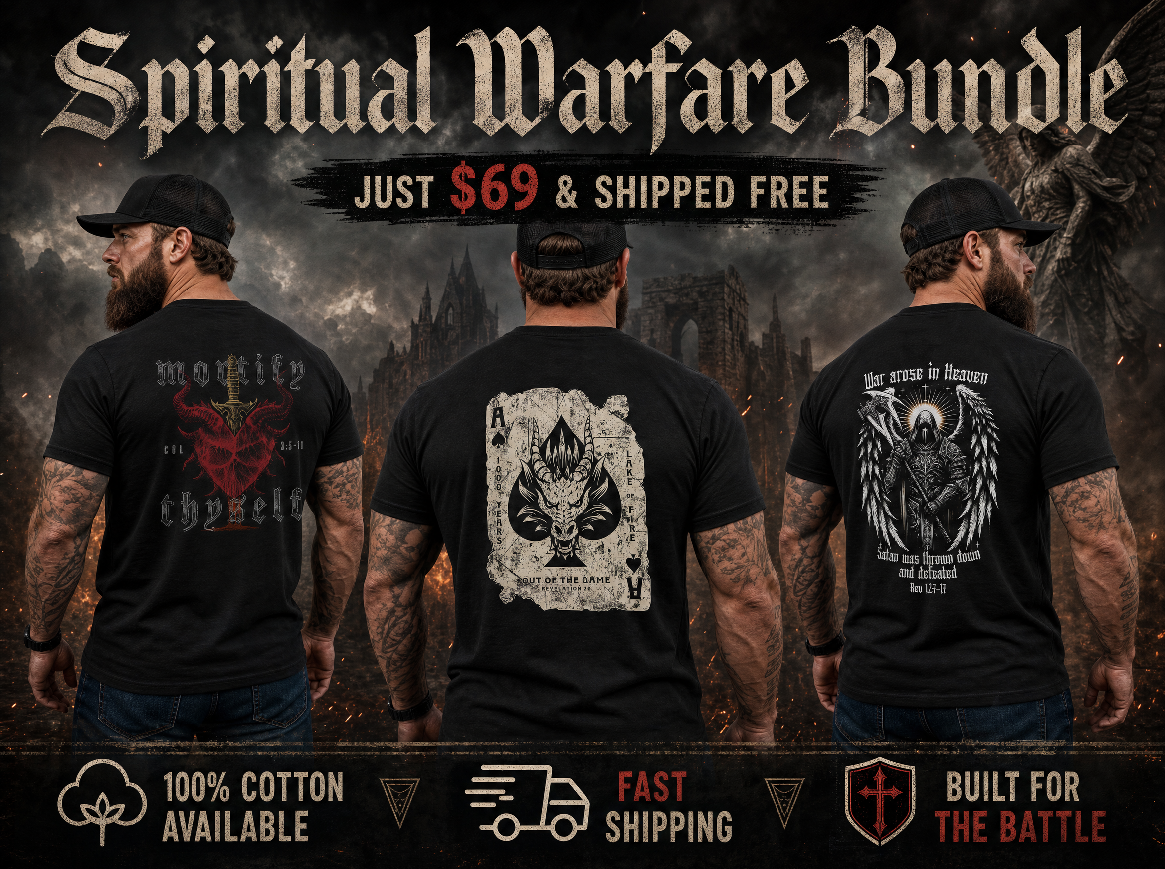 Spiritual Warfare - Tee Bundle