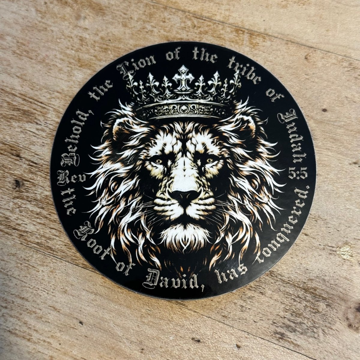 Decal - Lion of Judah - Decal - The Reformed Sage - #reformed# - #reformed_gifts# - #christian_gifts#