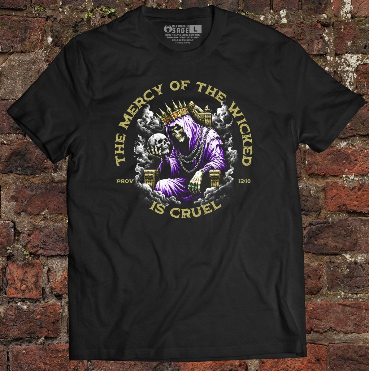 Shirt - Mercy of the Wicked - Tee - The Reformed Sage - reformed - reformed_gifts - christian_gifts
