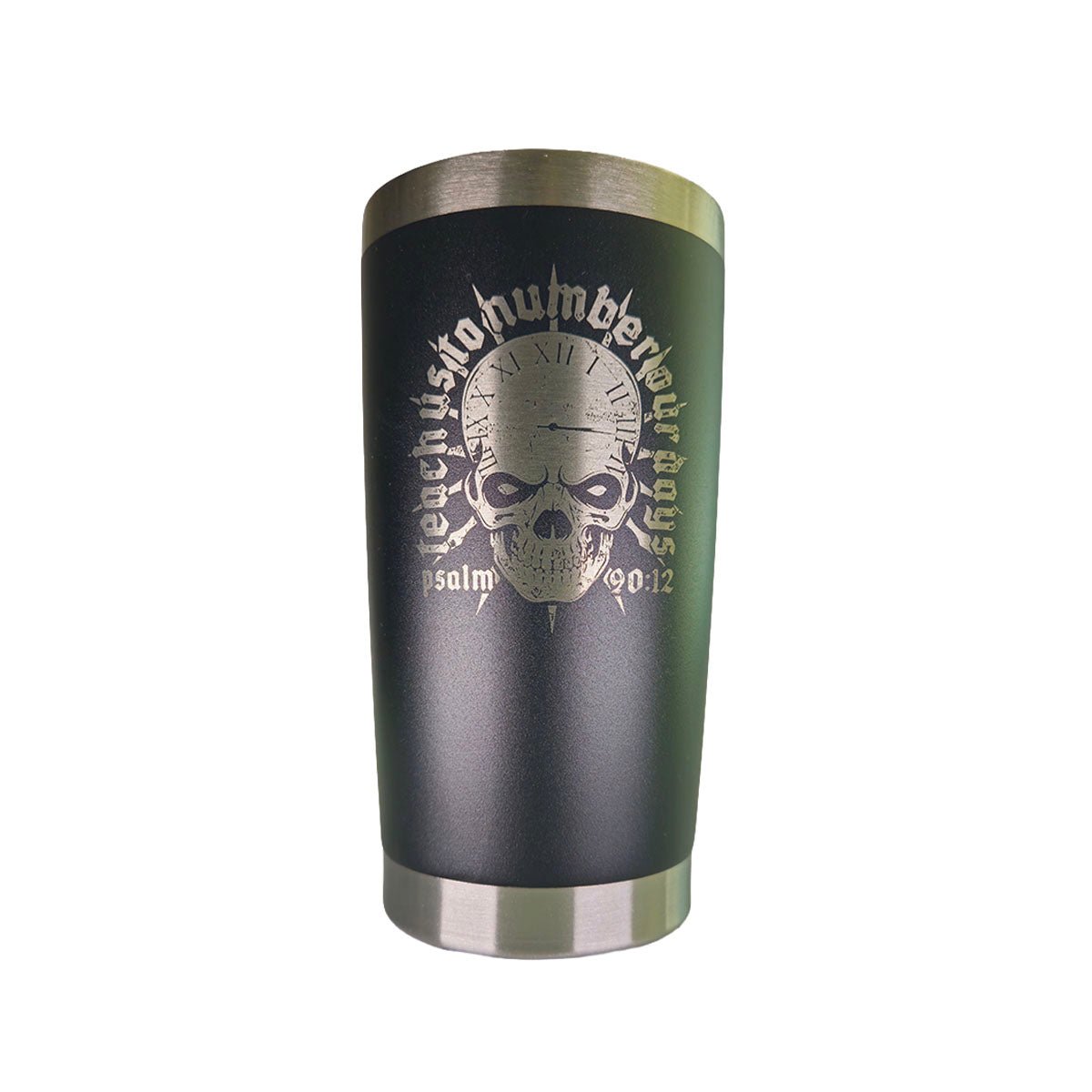 20oz tumbler - Number Our Days - 20oz - The Reformed Sage - reformed - reformed_gifts - christian_gifts