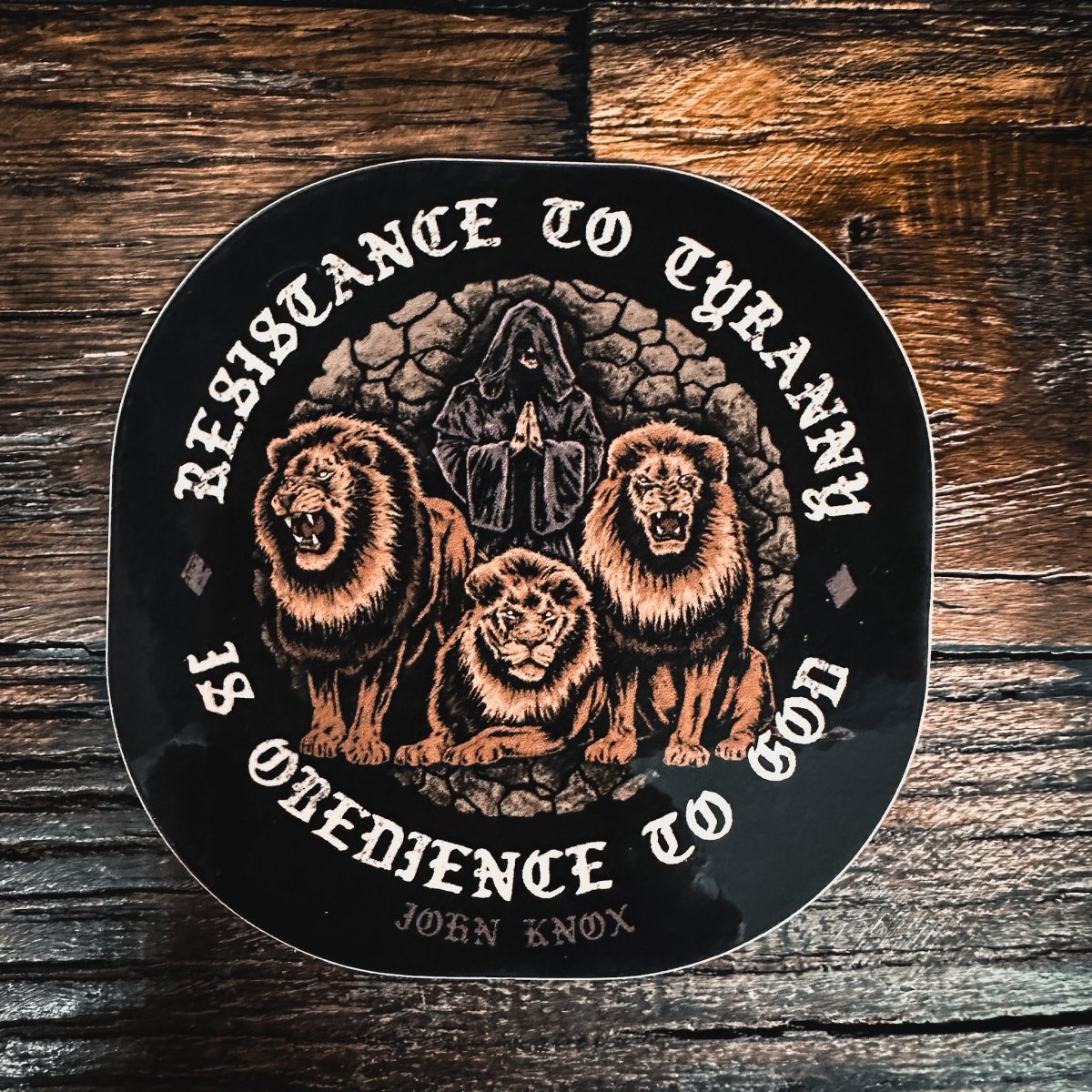 Decal - Resistance - Decal - The Reformed Sage - reformed - reformed_gifts - christian_gifts
