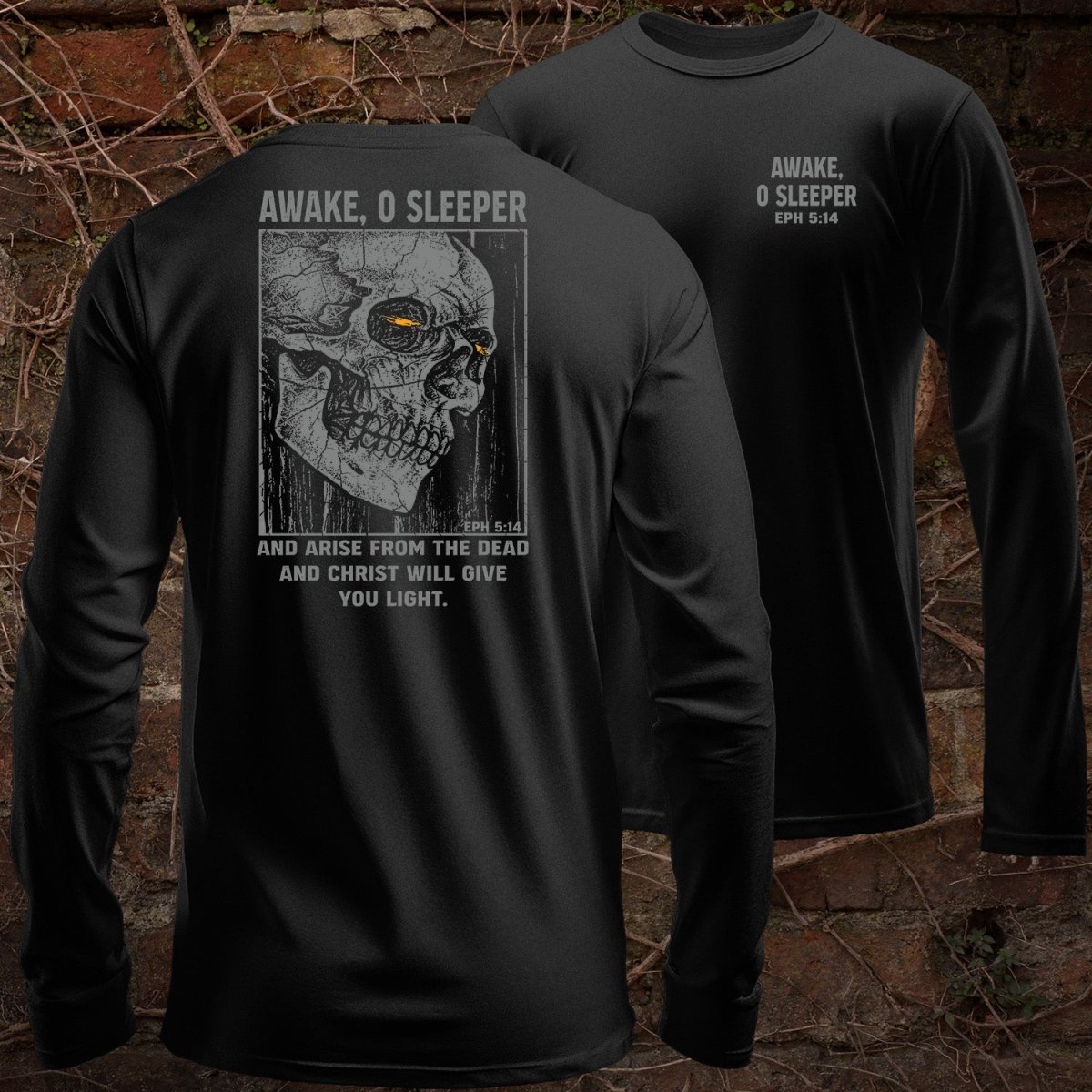 LS - Sleeper - Long Sleeve Tee - The Reformed Sage - reformed - reformed_gifts - christian_gifts