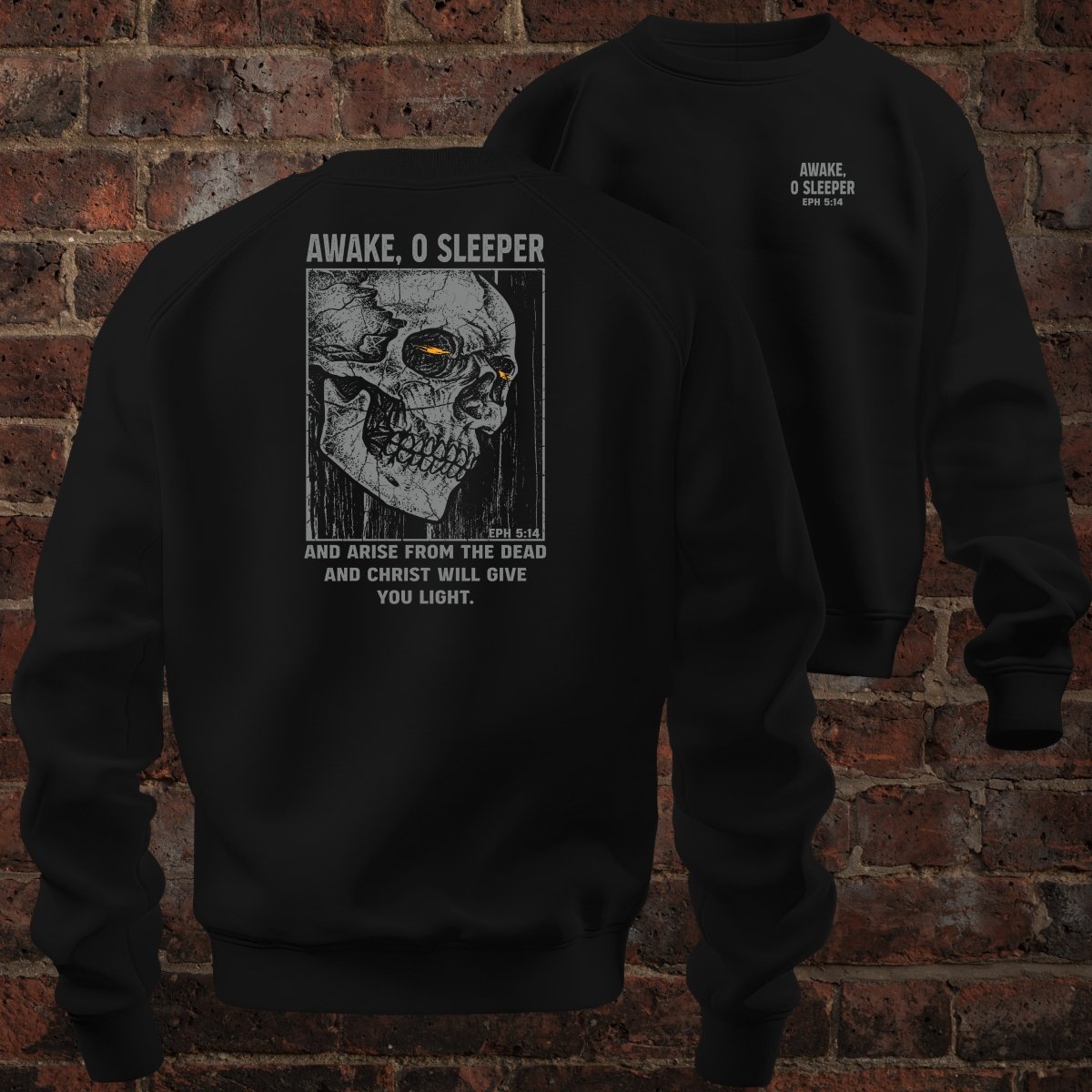 crewneck sweatshirt - Sleeper - Sweatshirt - The Reformed Sage - reformed - reformed_gifts - christian_gifts