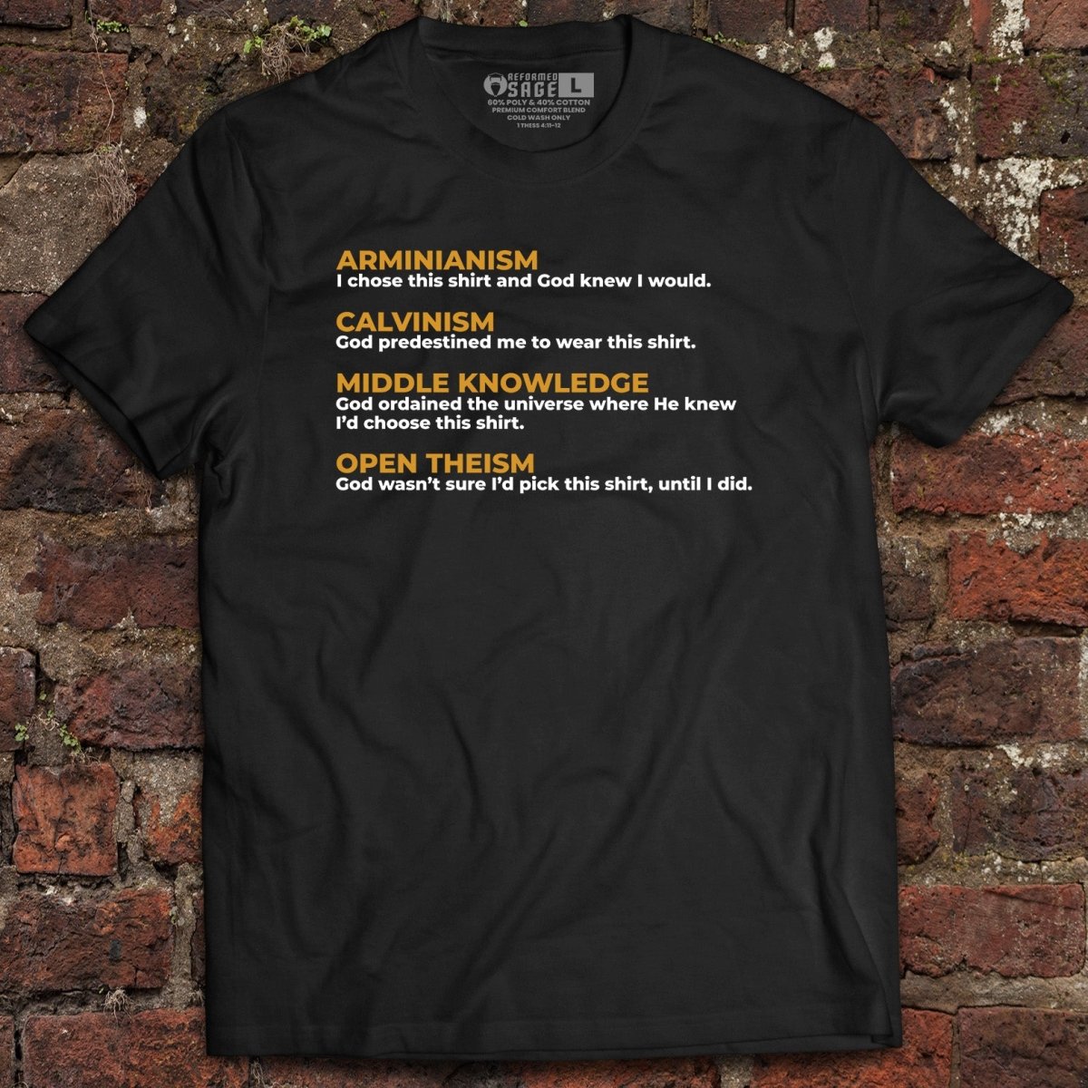 Shirt - Theology Nerd - Tee - The Reformed Sage - reformed - reformed_gifts - christian_gifts