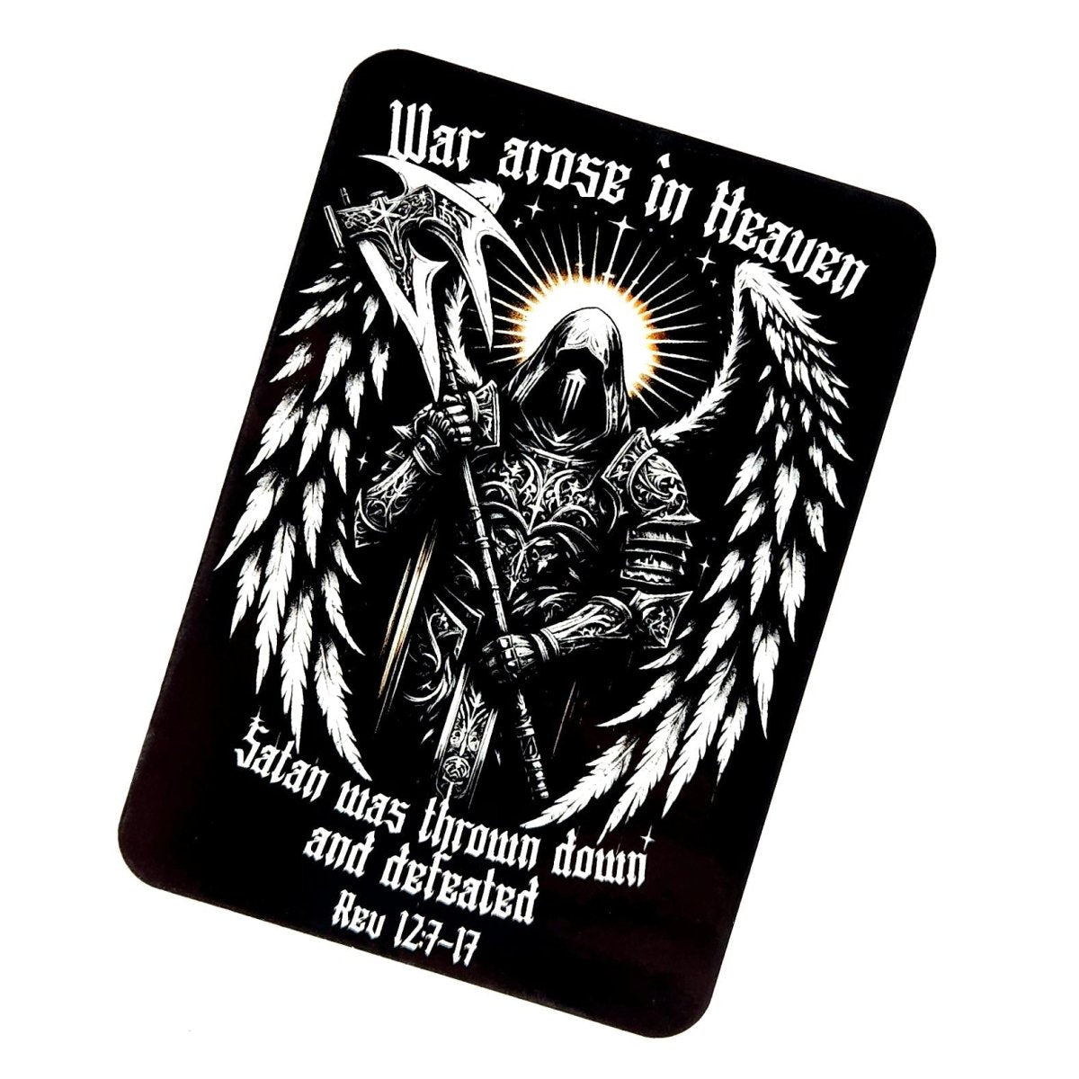 Decal - Thrown Down - Decal - The Reformed Sage - reformed - reformed_gifts - christian_gifts