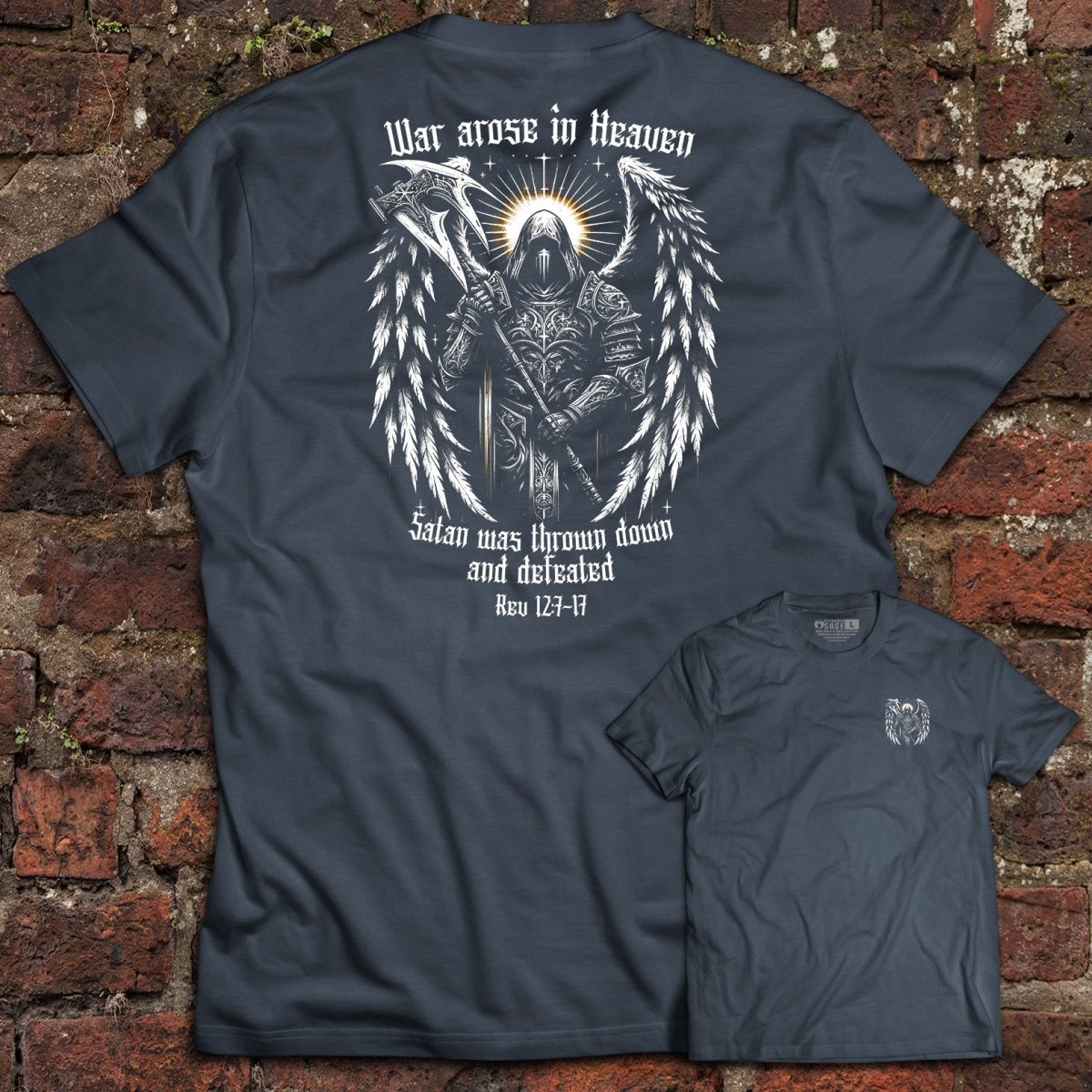 Shirt - Thrown Down - Tee - The Reformed Sage - reformed - reformed_gifts - christian_gifts