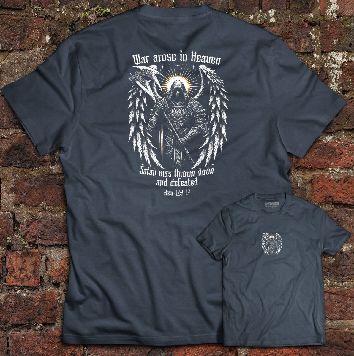 Shirt - Thrown Down - Tee - The Reformed Sage - reformed - reformed_gifts - christian_gifts