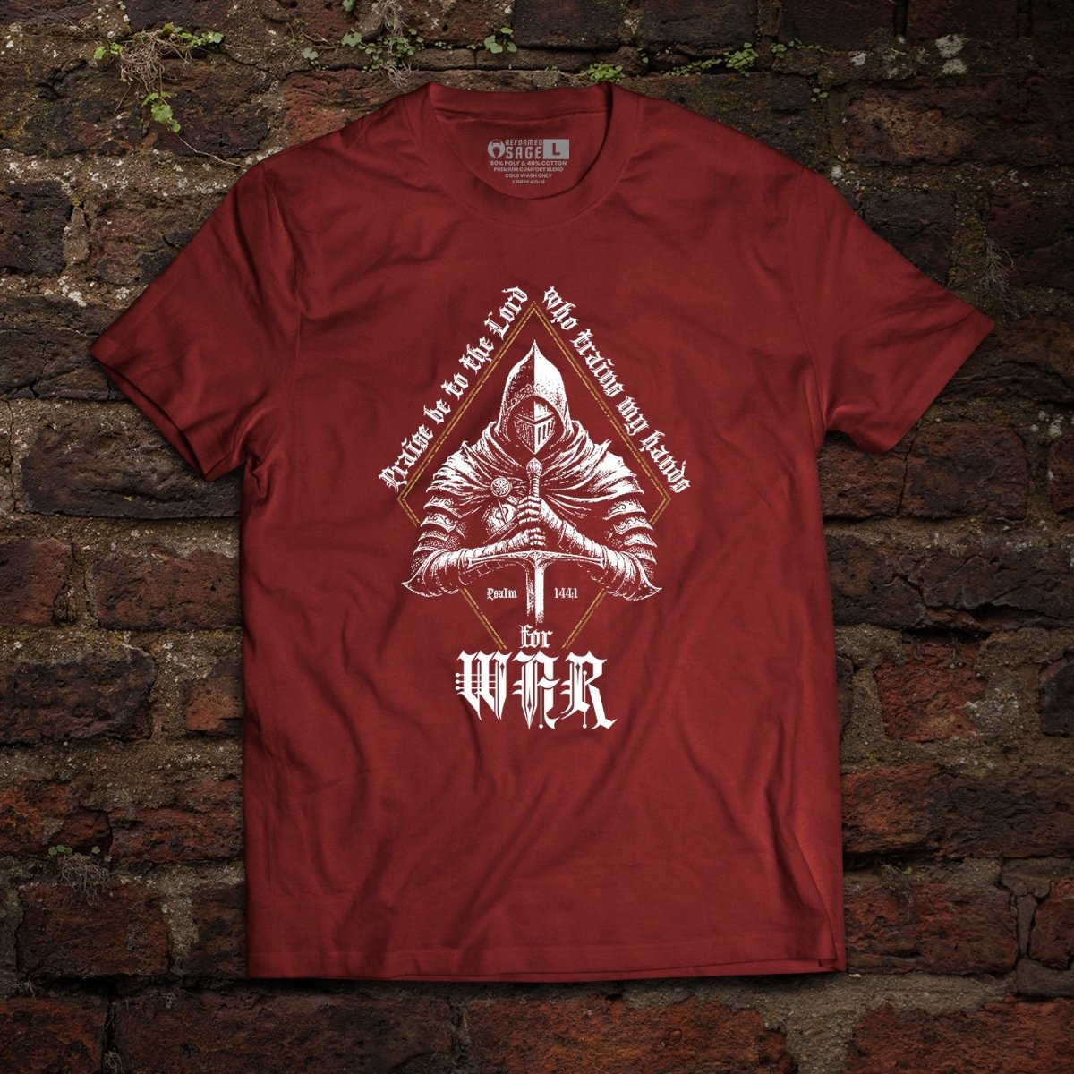 Shirt - War - Tee - The Reformed Sage - reformed - reformed_gifts - christian_gifts