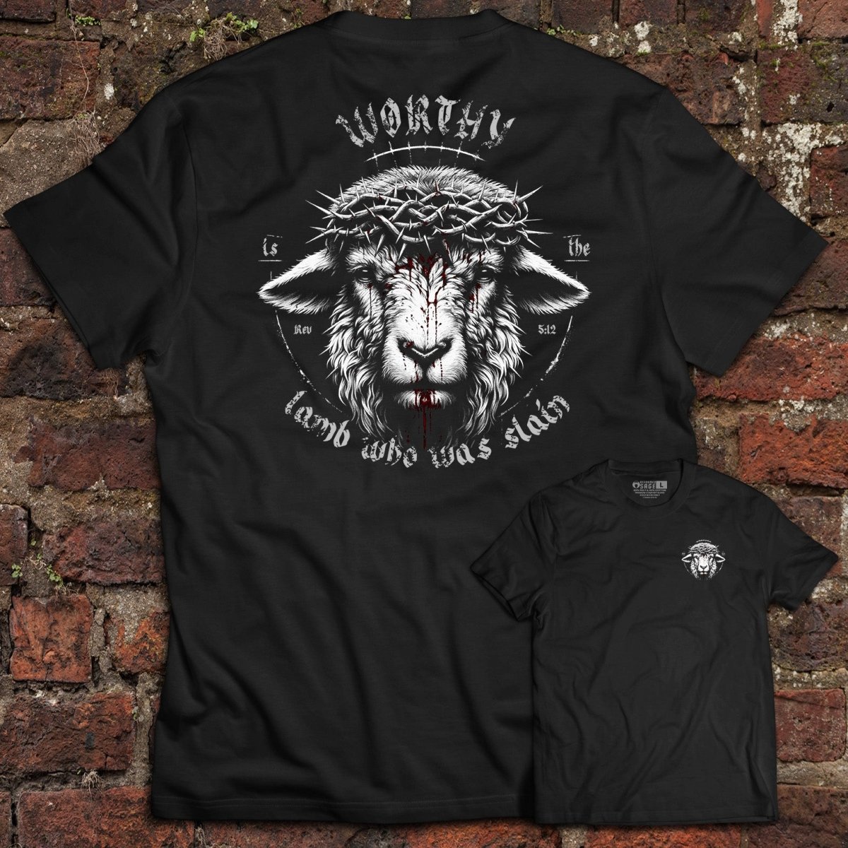 Shirt - Worthy - Tee - The Reformed Sage - reformed - reformed_gifts - christian_gifts