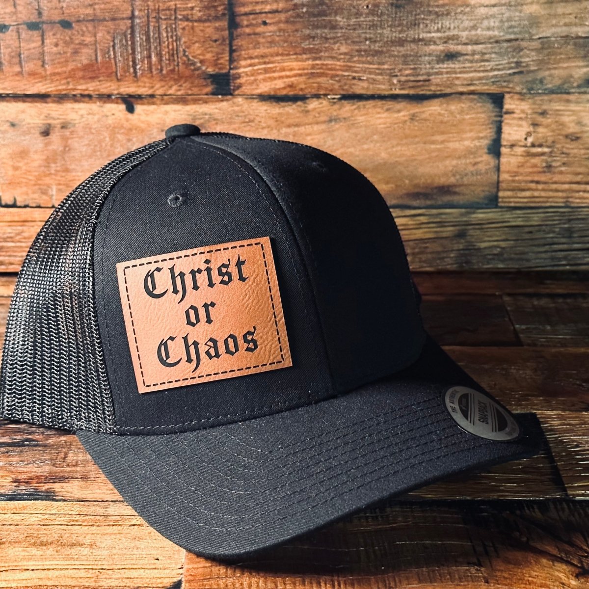 Hat - Christ or Chaos - Patch Hat - The Reformed Sage - #reformed# - #reformed_gifts# - #christian_gifts#