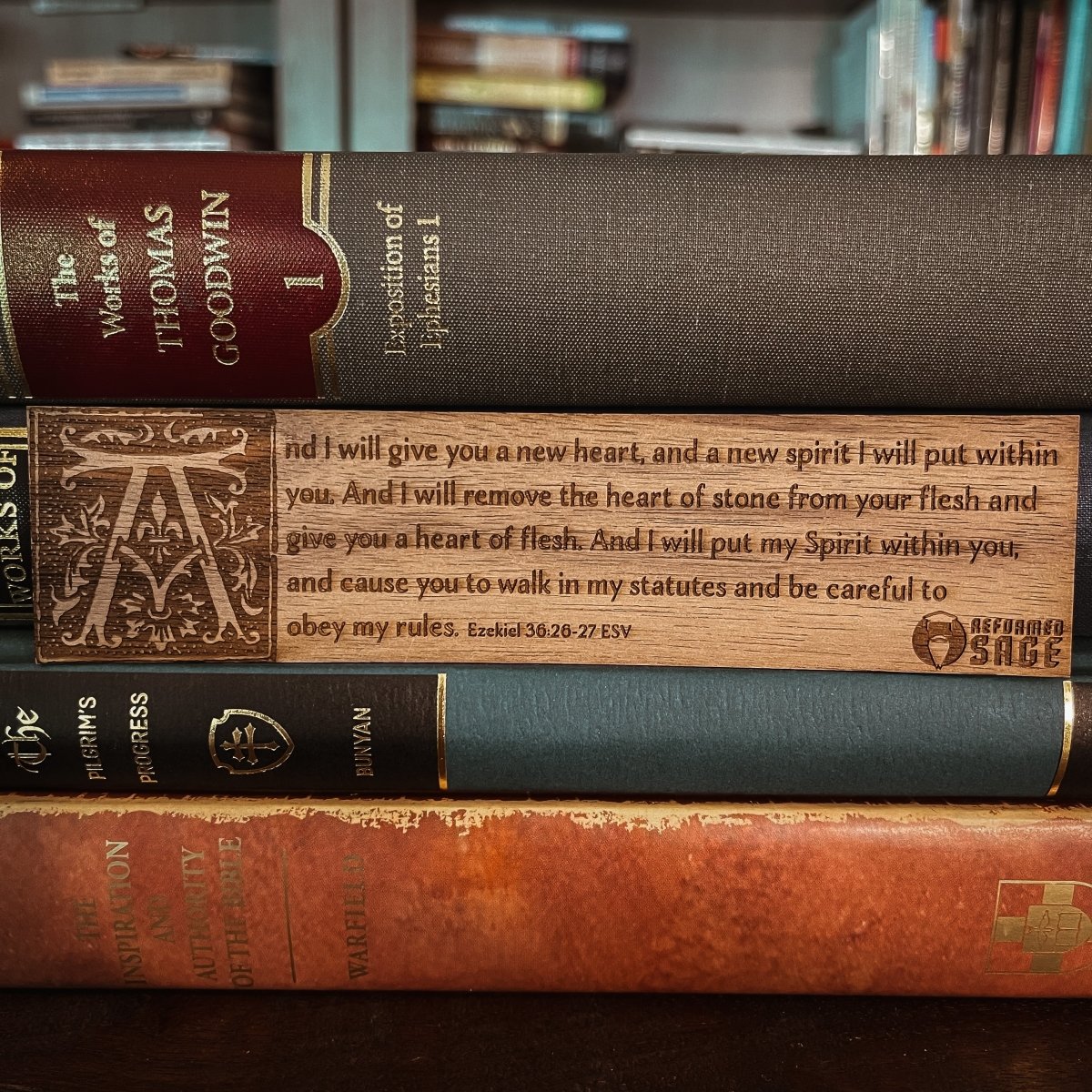 CHRISTIAN BOOKMARKS - Ezekiel - Bookmark - The Reformed Sage - #reformed# - #reformed_gifts# - #christian_gifts#