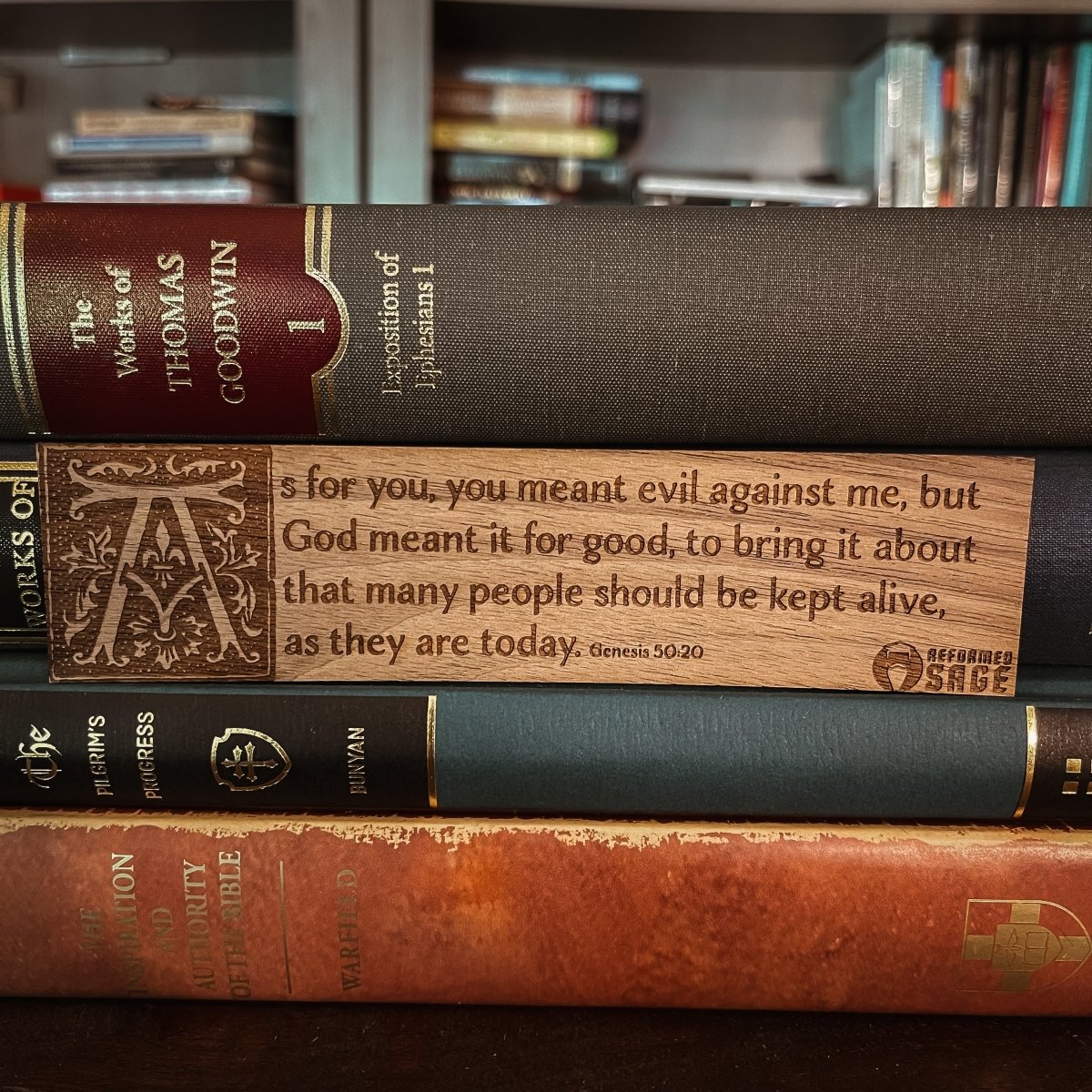 CHRISTIAN BOOKMARKS - Genesis - Bookmark - The Reformed Sage - #reformed# - #reformed_gifts# - #christian_gifts#
