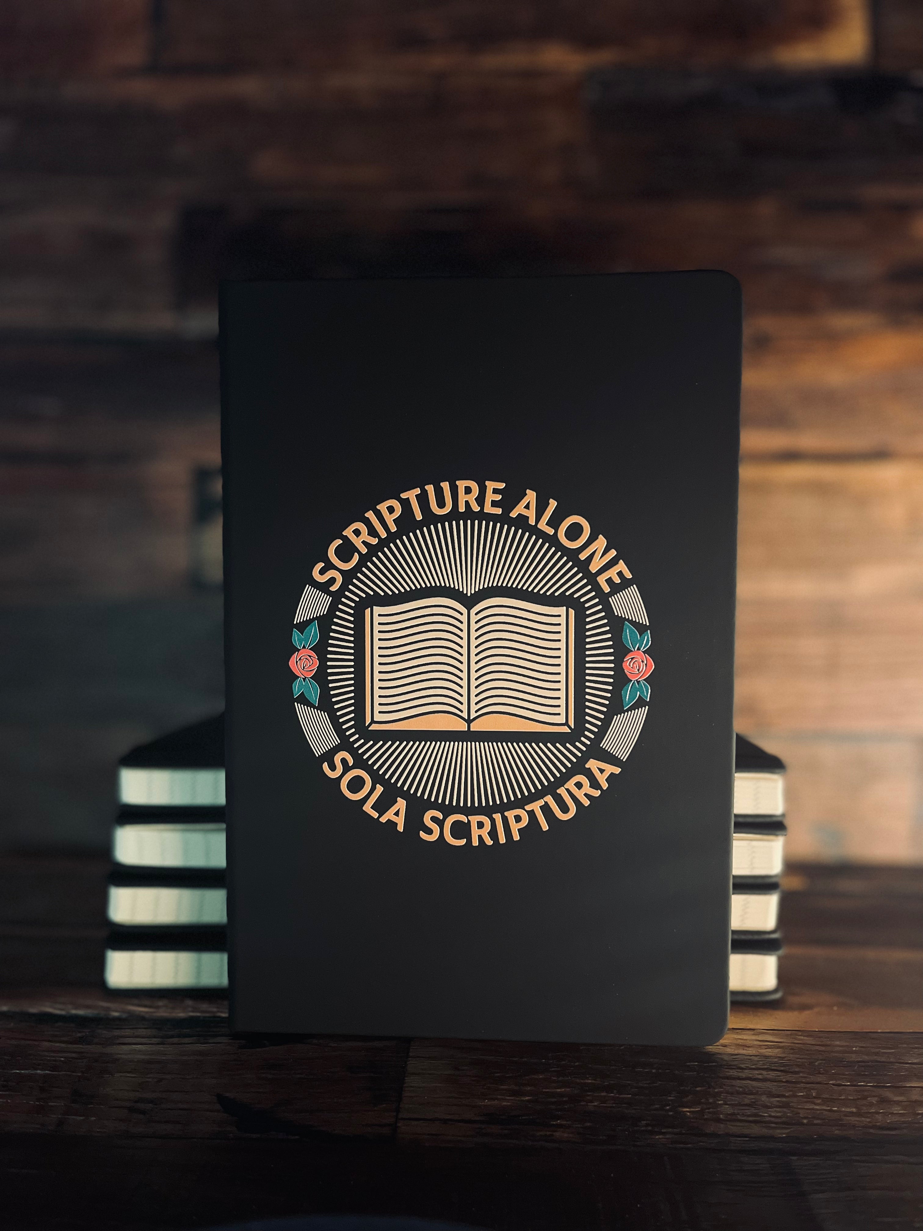 Journal - Sola Scriptura Seal - Journal - The Reformed Sage - #reformed# - #reformed_gifts# - #christian_gifts#