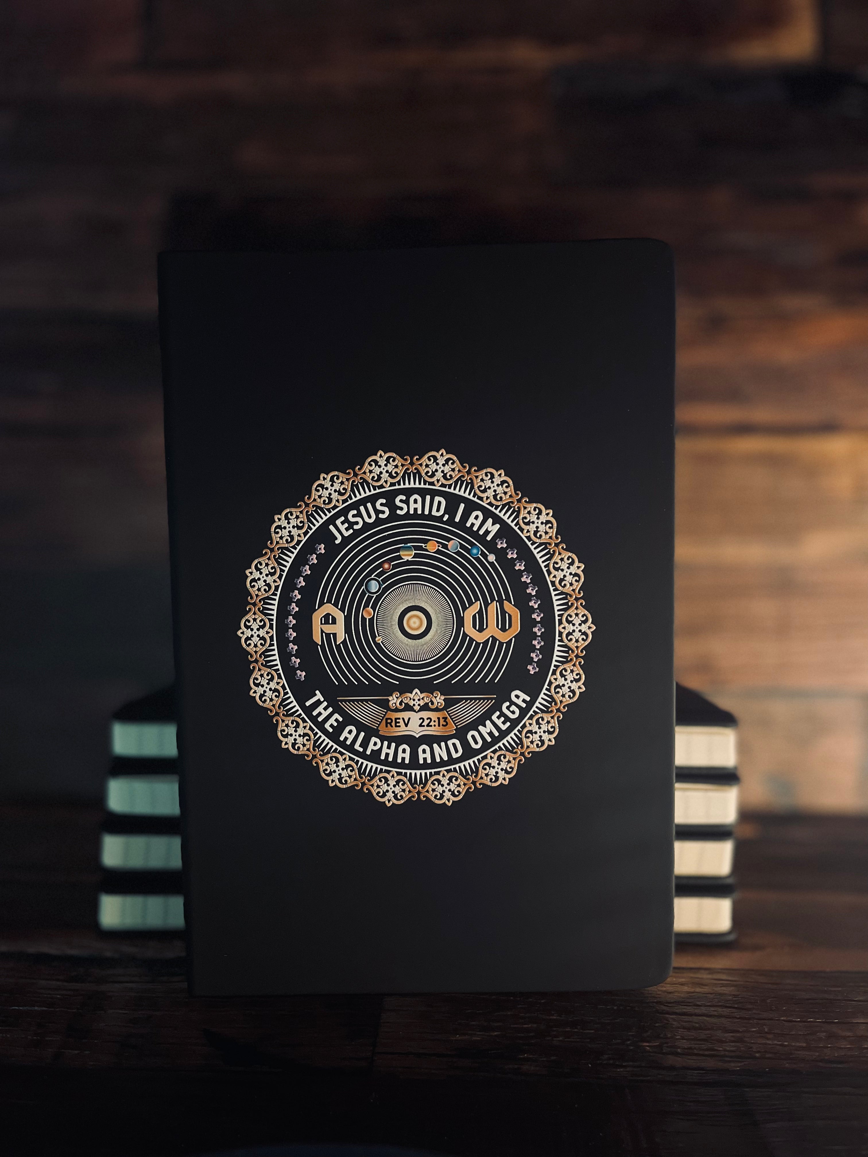 Journal - I AM: The Alpha and Omega - Journal - The Reformed Sage - #reformed# - #reformed_gifts# - #christian_gifts#