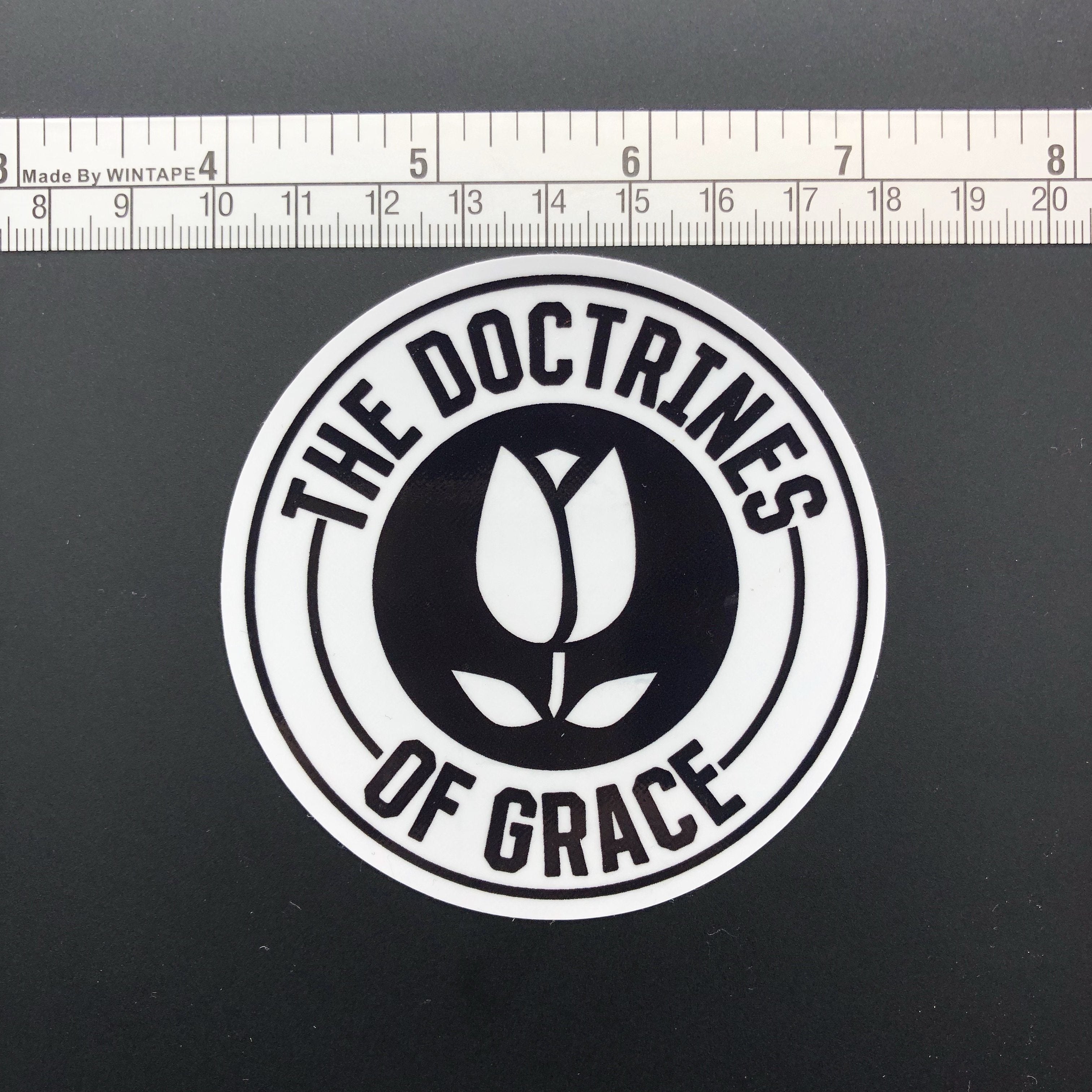 Decal - Doctrines of Grace Redux - Decal - The Reformed Sage - #reformed# - #reformed_gifts# - #christian_gifts#