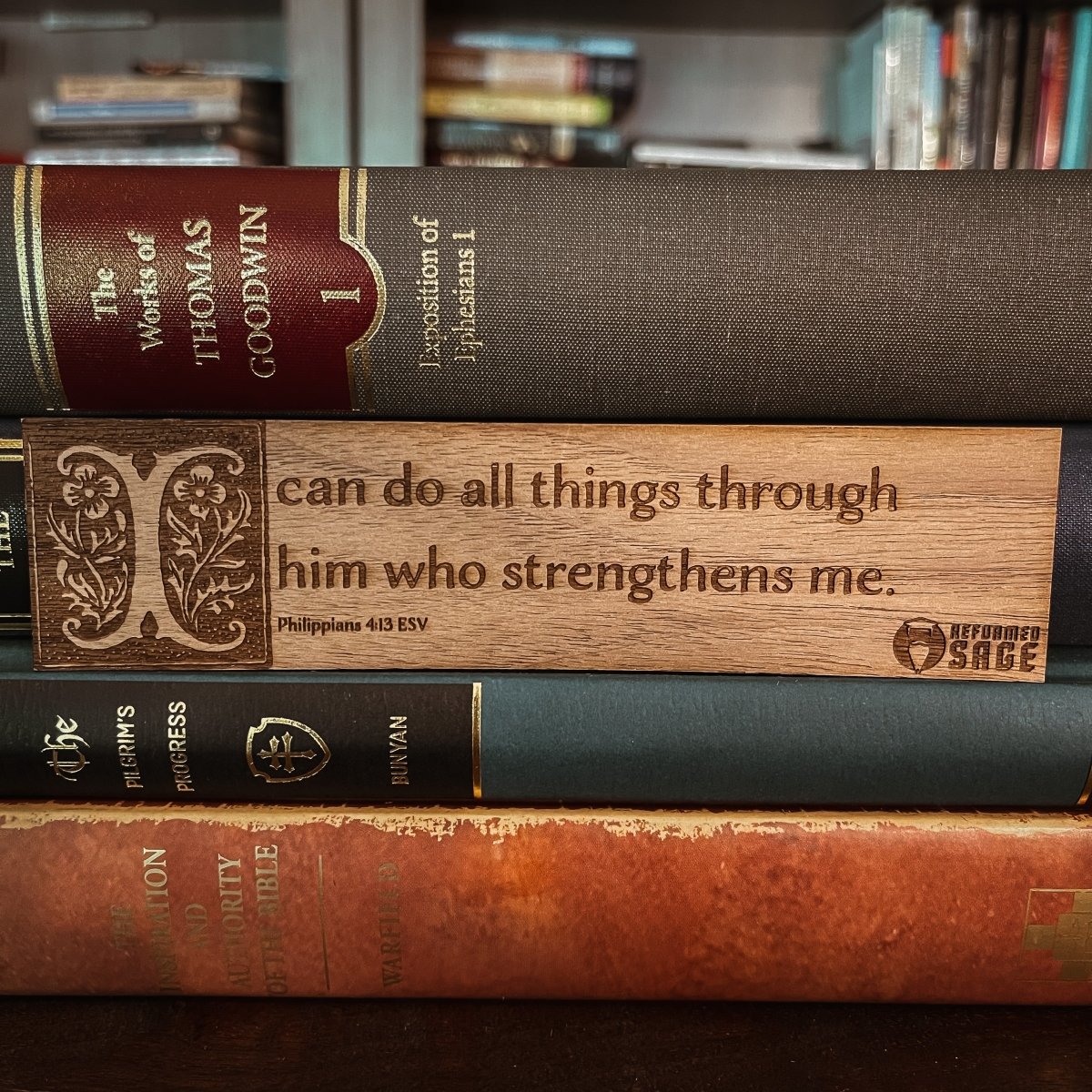 CHRISTIAN BOOKMARKS - Philippians - Bookmark - The Reformed Sage - #reformed# - #reformed_gifts# - #christian_gifts#
