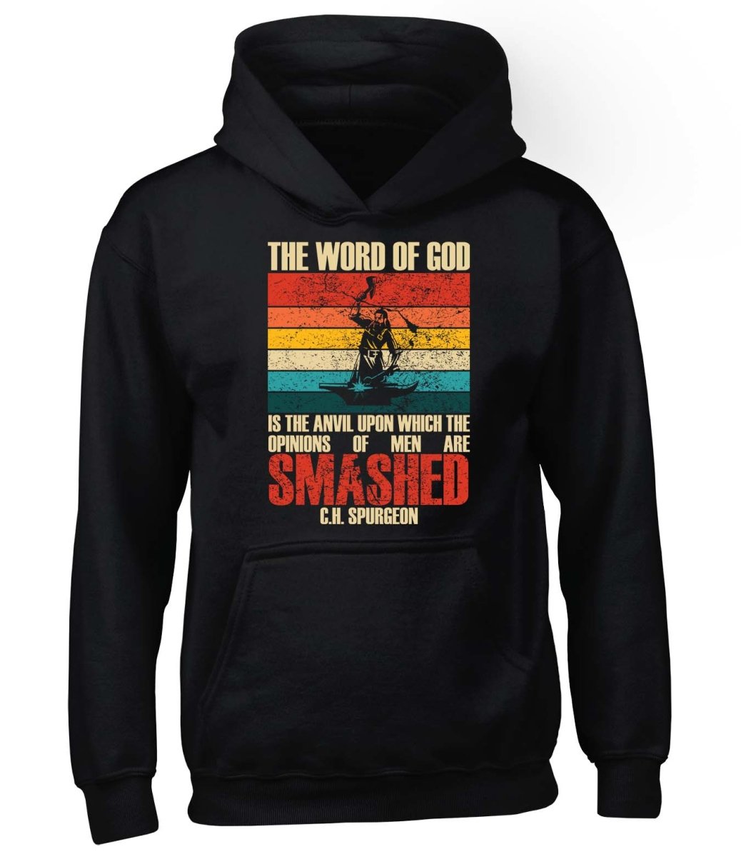 Hoodie - SMASHED - Hoodie RETIRED - The Reformed Sage - #reformed# - #reformed_gifts# - #christian_gifts#