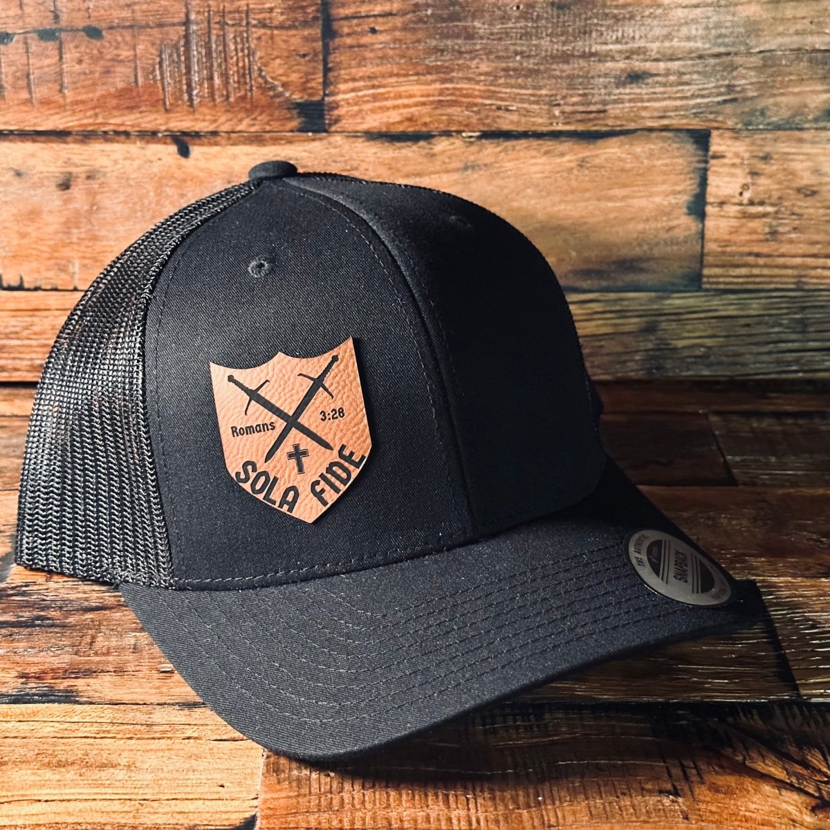 Hat - Sola Fide - Patch Hat - The Reformed Sage - #reformed# - #reformed_gifts# - #christian_gifts#