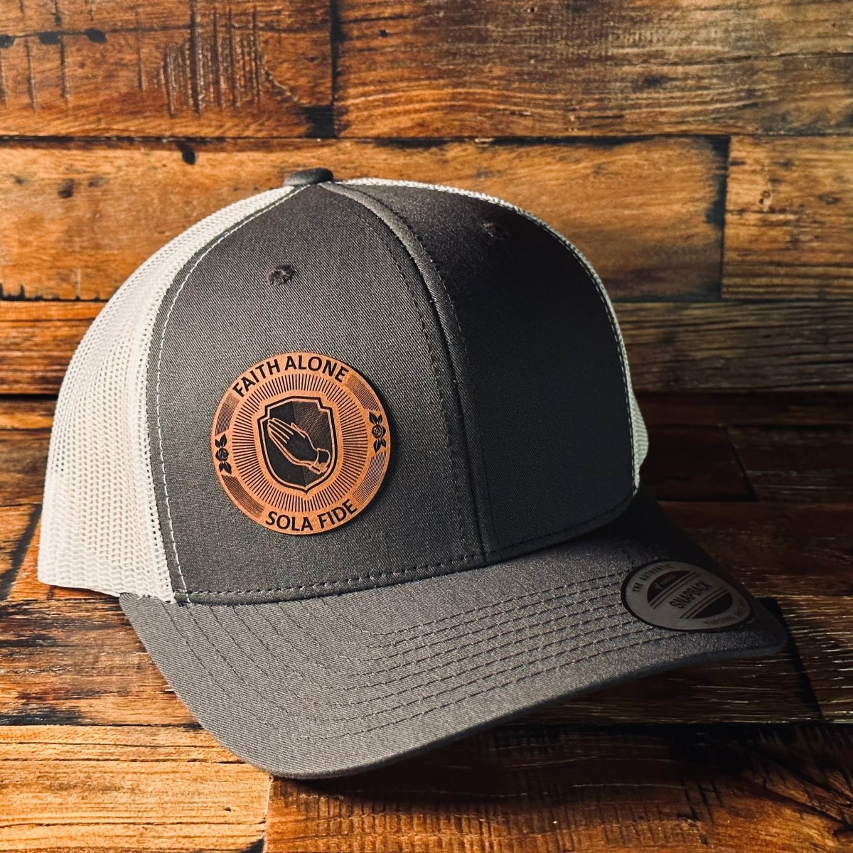 Hat - Sola Fide Seal - Patch Hat - The Reformed Sage - #reformed# - #reformed_gifts# - #christian_gifts#