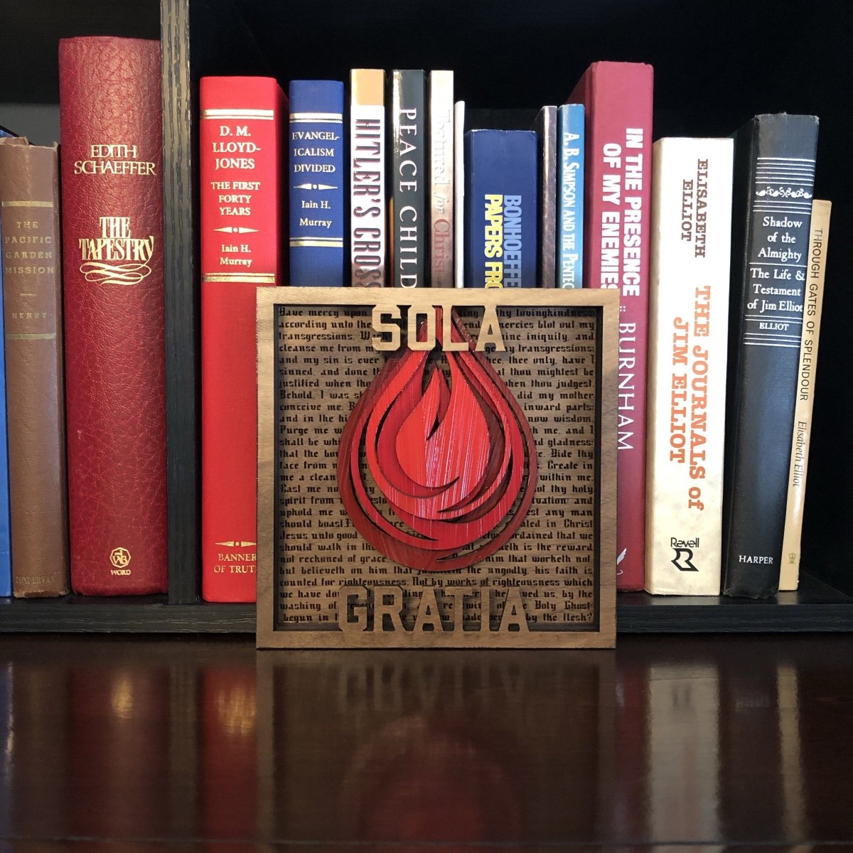 Layered Art - Sola Gratia - The Reformed Sage - #reformed# - #reformed_gifts# - #christian_gifts#