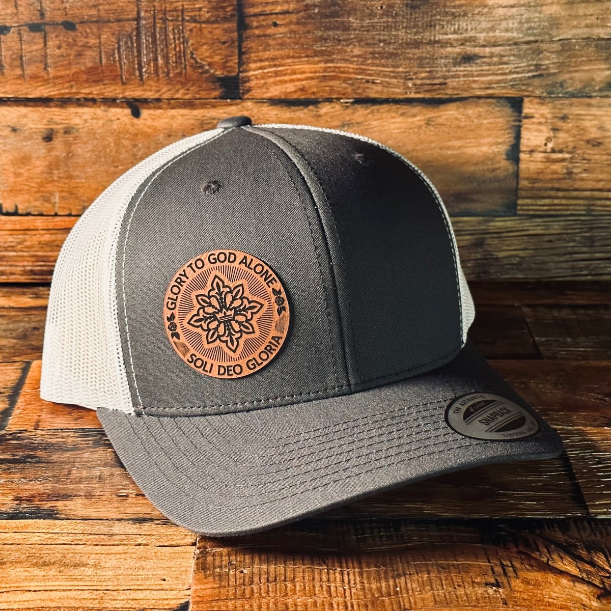 Hat - Soli Deo Gloria Seal - Patch Hat - The Reformed Sage - #reformed# - #reformed_gifts# - #christian_gifts#