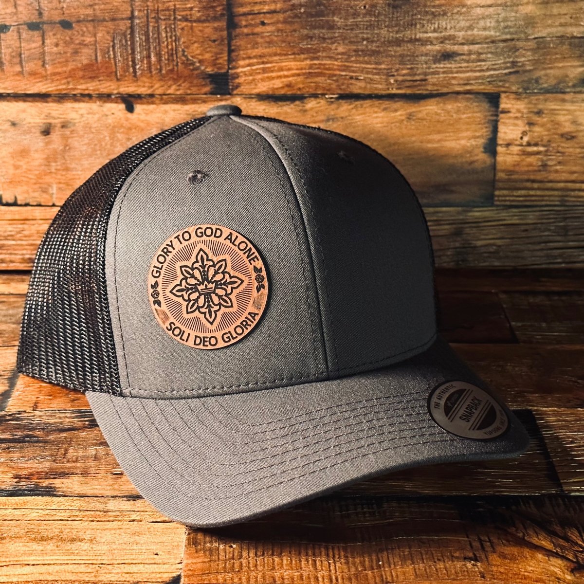 Hat - Soli Deo Gloria Seal - Patch Hat - The Reformed Sage - #reformed# - #reformed_gifts# - #christian_gifts#