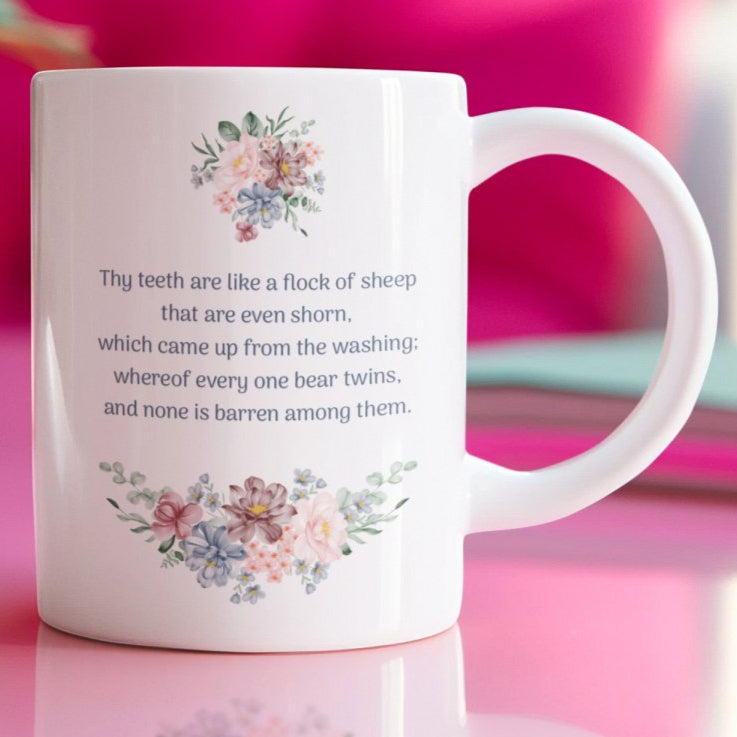Mug - Thy Teeth (double sided) - Mug - The Reformed Sage - #reformed# - #reformed_gifts# - #christian_gifts#