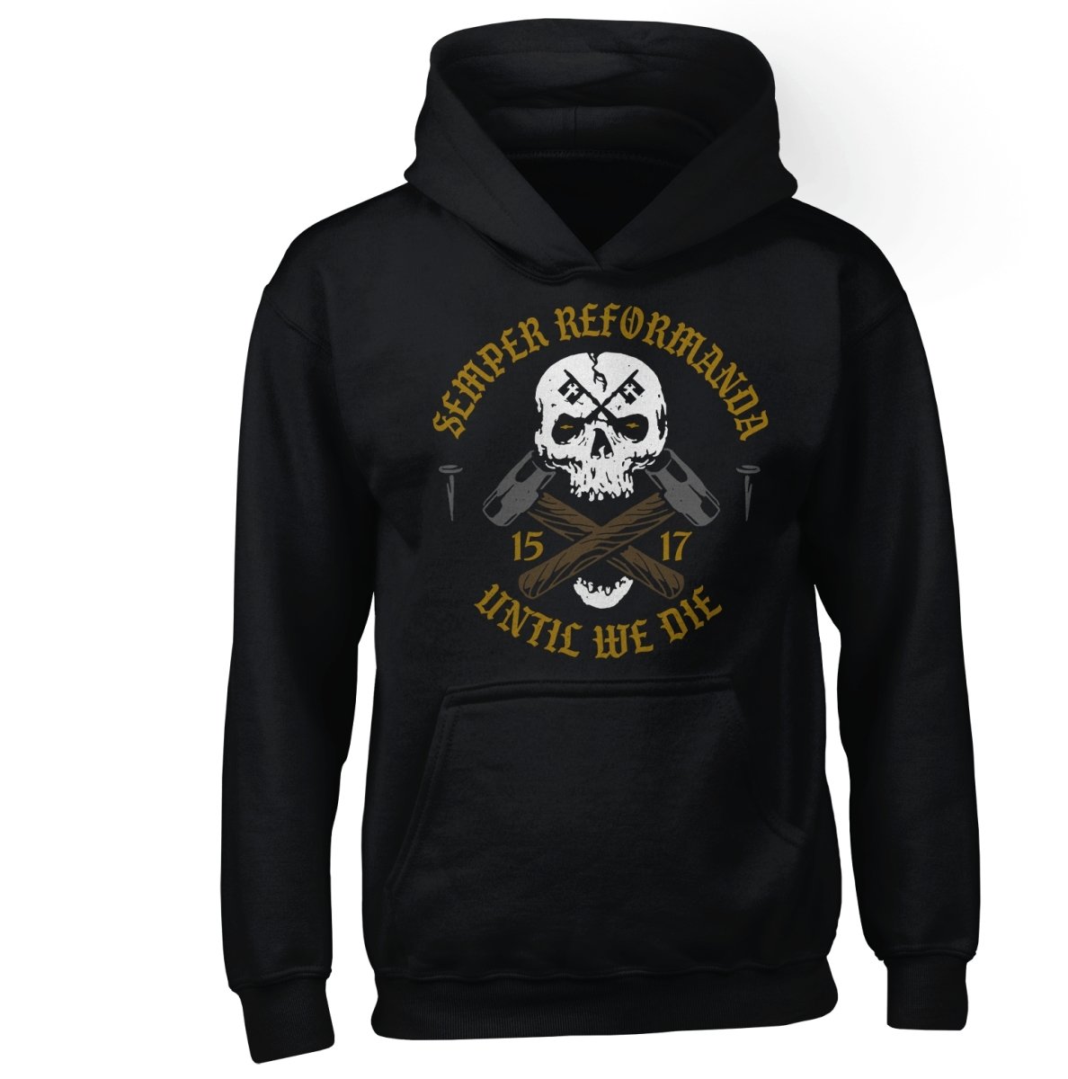 Hoodie - Until We Die - Hoodie RETIRED - The Reformed Sage - #reformed# - #reformed_gifts# - #christian_gifts#