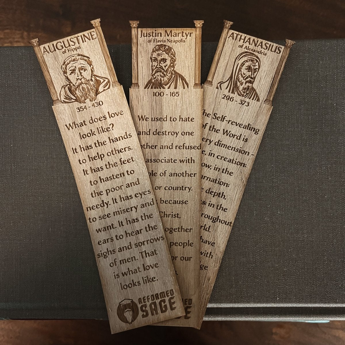 Early Church Fathers Bookmarks | The Reformed Sage