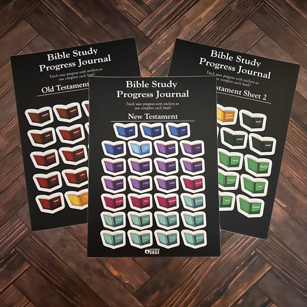 Whole Bible Sticker Sheets - BSPJ