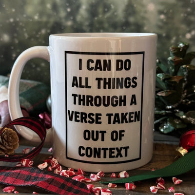 Mug - All Things (double sided) - Mug - The Reformed Sage - #reformed# - #reformed_gifts# - #christian_gifts#