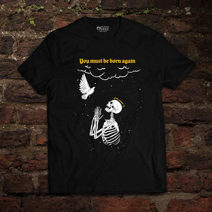 Shirt - Born Again - Tee - The Reformed Sage - #reformed# - #reformed_gifts# - #christian_gifts#