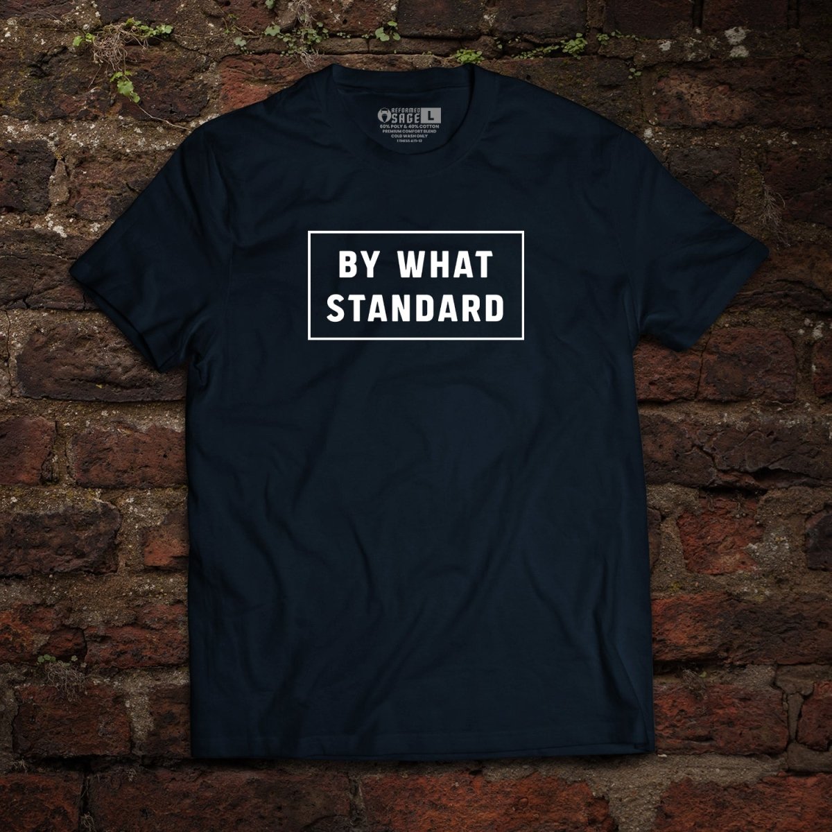 Shirt - By What Standard - Tee - The Reformed Sage - reformed - reformed_gifts - christian_gifts