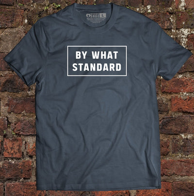 Shirt - By What Standard - Tee - The Reformed Sage - reformed - reformed_gifts - christian_gifts