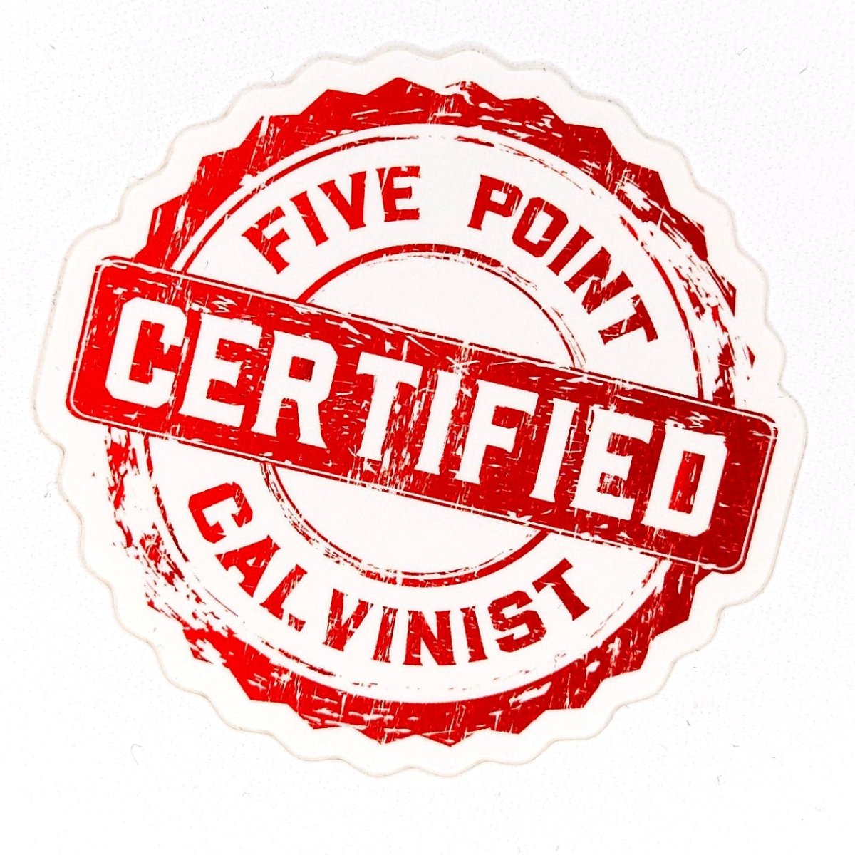 Decal - CERTIFIED - Decal - The Reformed Sage - reformed - reformed_gifts - christian_gifts