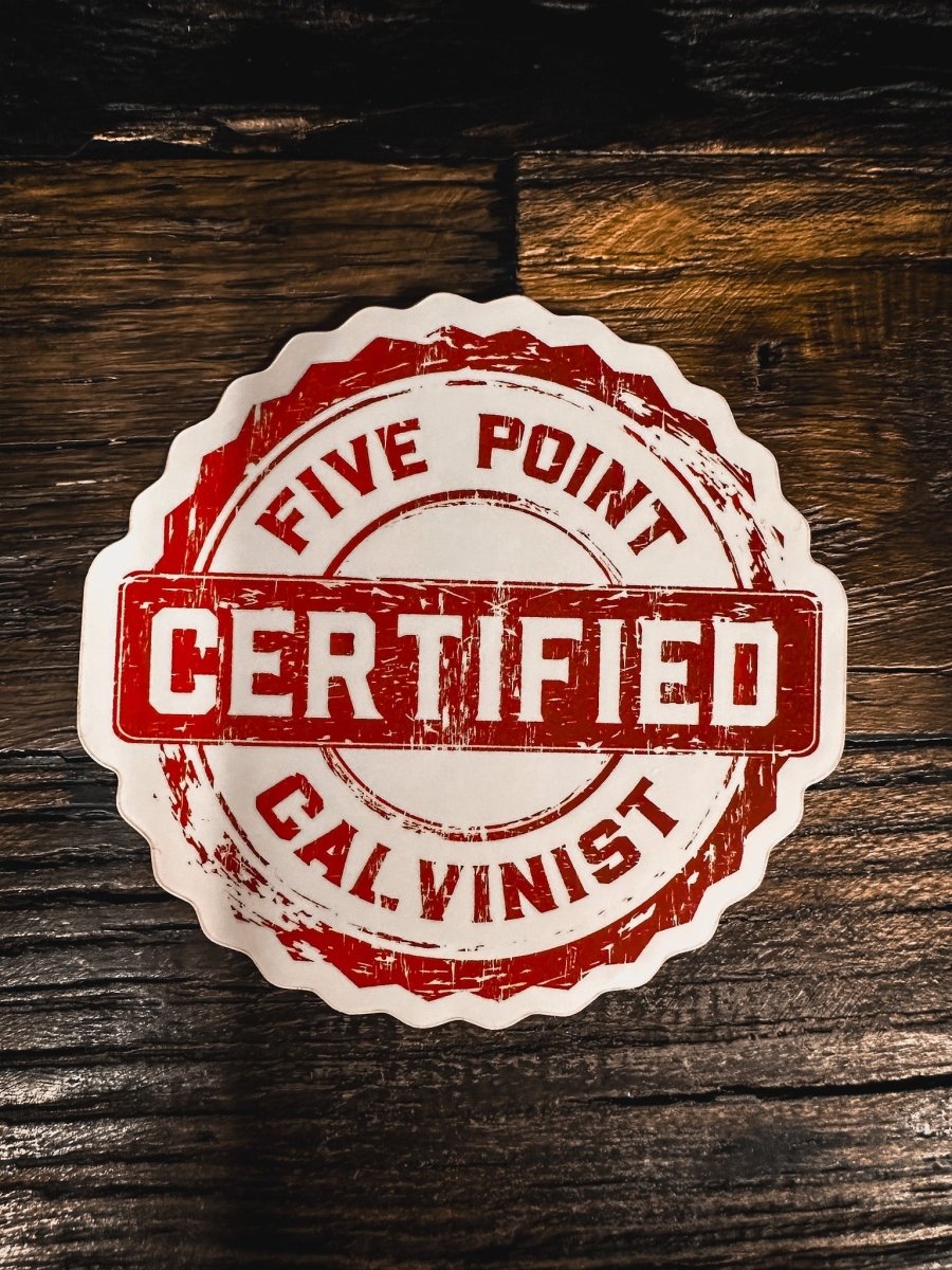 Decal - CERTIFIED - Decal - The Reformed Sage - reformed - reformed_gifts - christian_gifts