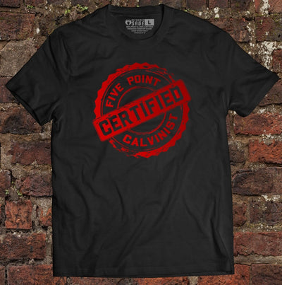 Shirt - CERTIFIED - Tee - The Reformed Sage - reformed - reformed_gifts - christian_gifts