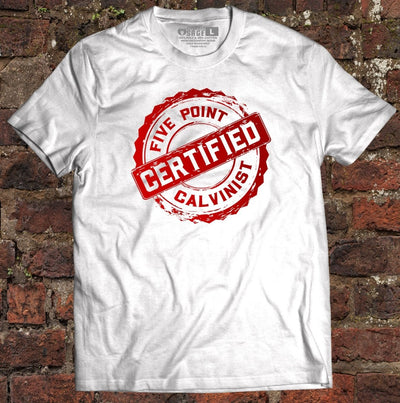 Shirt - CERTIFIED - Tee - The Reformed Sage - reformed - reformed_gifts - christian_gifts