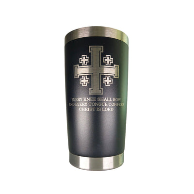 20oz tumbler - Confess - 20oz - The Reformed Sage - reformed - reformed_gifts - christian_gifts