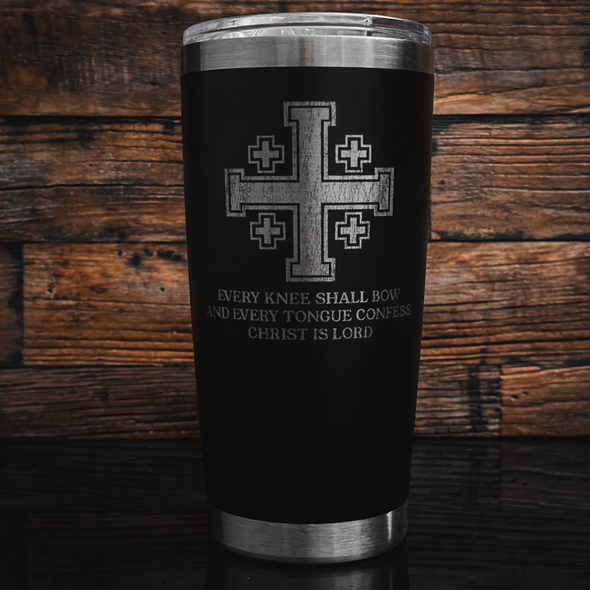 20oz tumbler - Confess - 20oz - The Reformed Sage - reformed - reformed_gifts - christian_gifts
