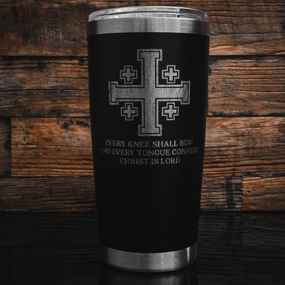 20oz tumbler - Confess - 20oz - The Reformed Sage - reformed - reformed_gifts - christian_gifts