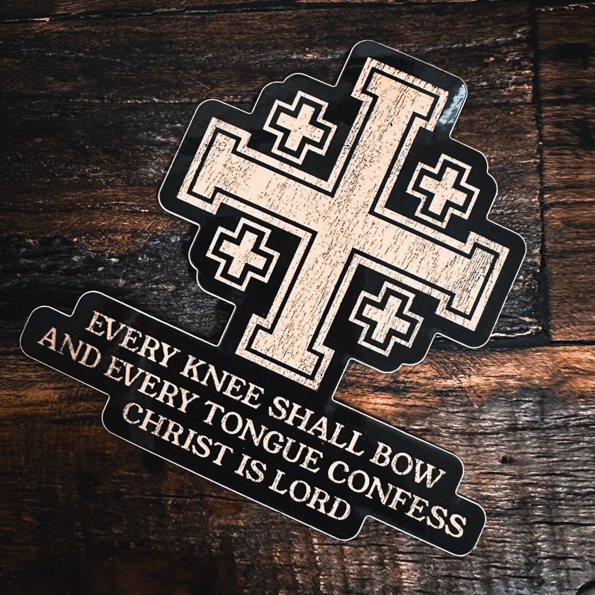 Decal - Confess - Decal - The Reformed Sage - reformed - reformed_gifts - christian_gifts