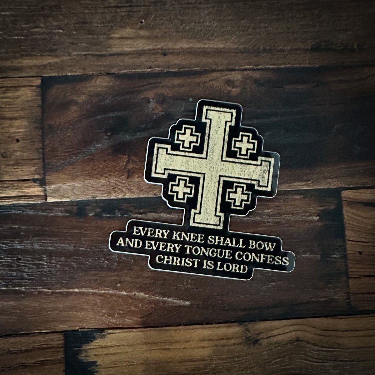 Decal - Confess - Decal - The Reformed Sage - reformed - reformed_gifts - christian_gifts