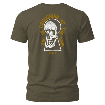 Shirt - Crouching - Tee - The Reformed Sage - reformed - reformed_gifts - christian_gifts