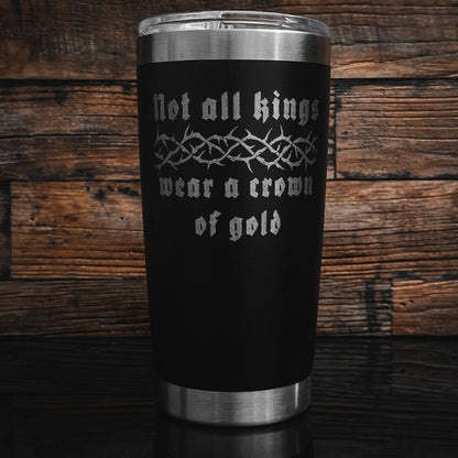 20oz tumbler - Crown of Gold - 20oz - The Reformed Sage - reformed - reformed_gifts - christian_gifts