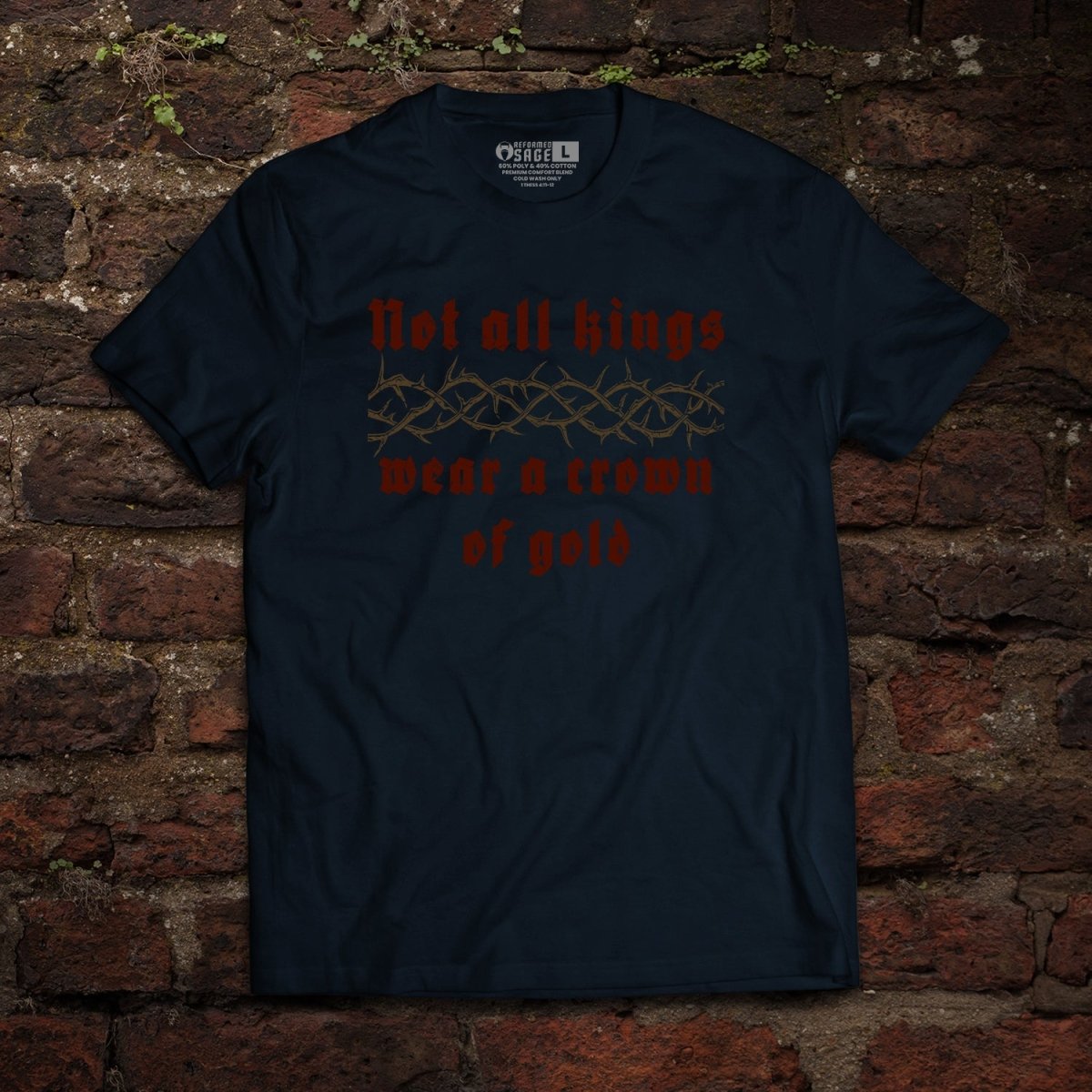 Shirt - Crown of Gold - Tee - The Reformed Sage - reformed - reformed_gifts - christian_gifts